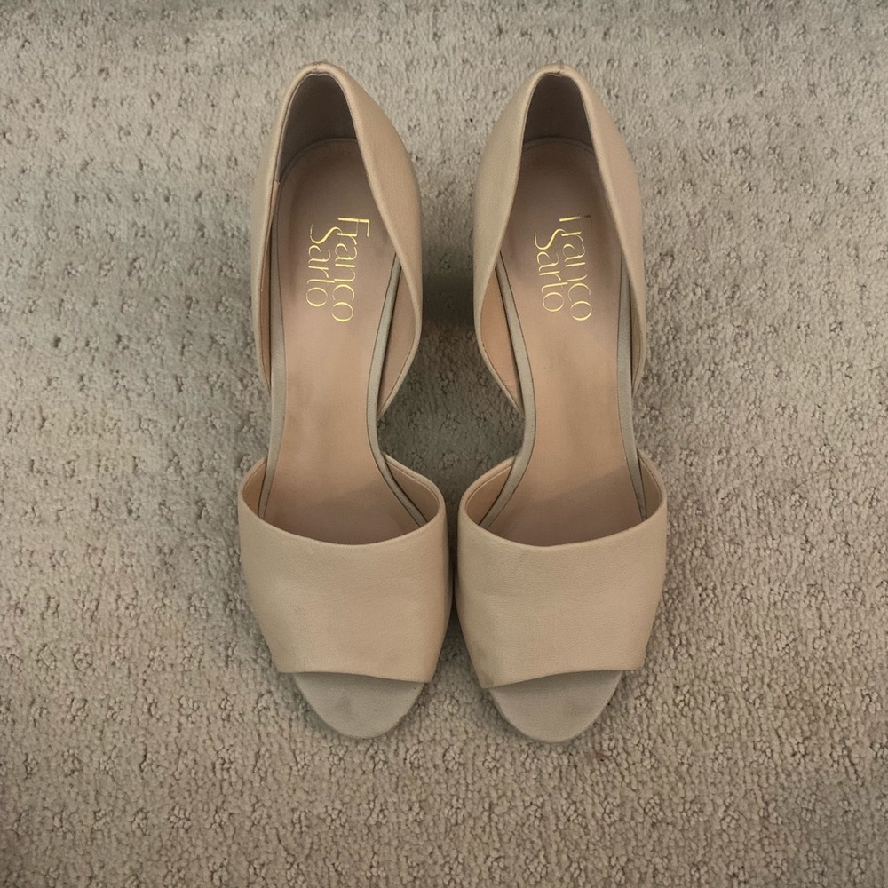 FRANCO SARTO peeptoe heels
